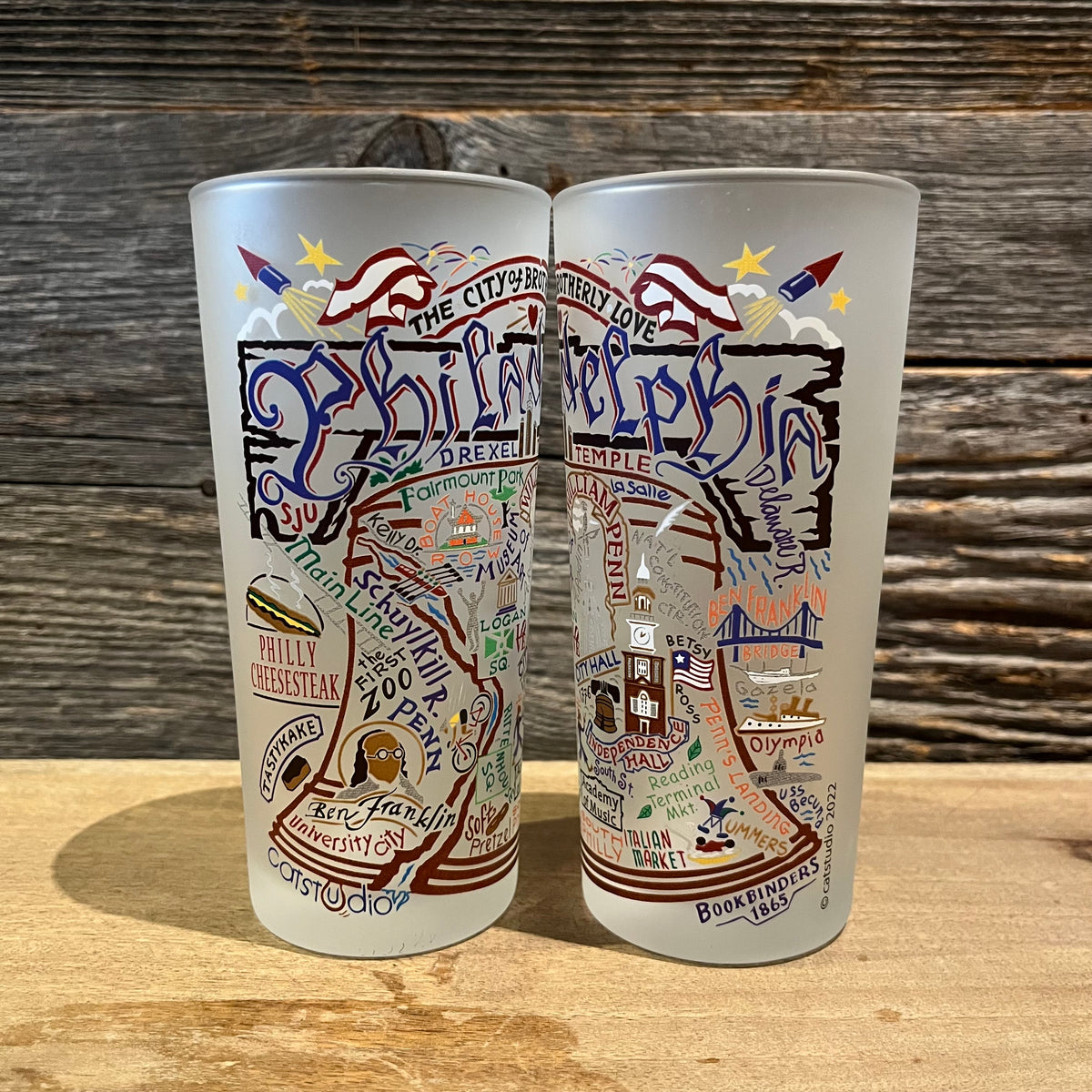 Philadelphia Drinking Glass – Open House Philly