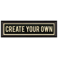 Load image into Gallery viewer, Custom Framed Neighborhood Sign