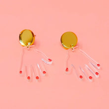 Load image into Gallery viewer, Dangle Hand Earrings