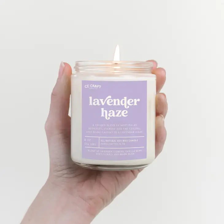 Lavender Haze Scented Candle