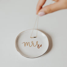 Load image into Gallery viewer, Mrs. Jewelry Dish