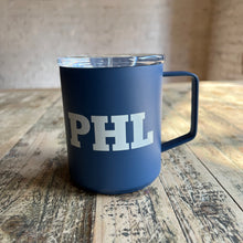 Load image into Gallery viewer, Philly Insulated Stainless Steel Cup with Handle -- FINAL SALE
