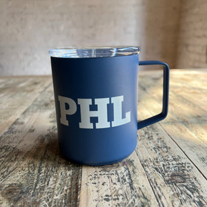 Philly Insulated Stainless Steel Cup with Handle -- FINAL SALE