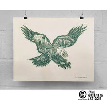 Load image into Gallery viewer, Paul Carpenter Eagle Skyline Print