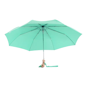 Mint Compact Eco-Friendly Wind Resistant Umbrella
