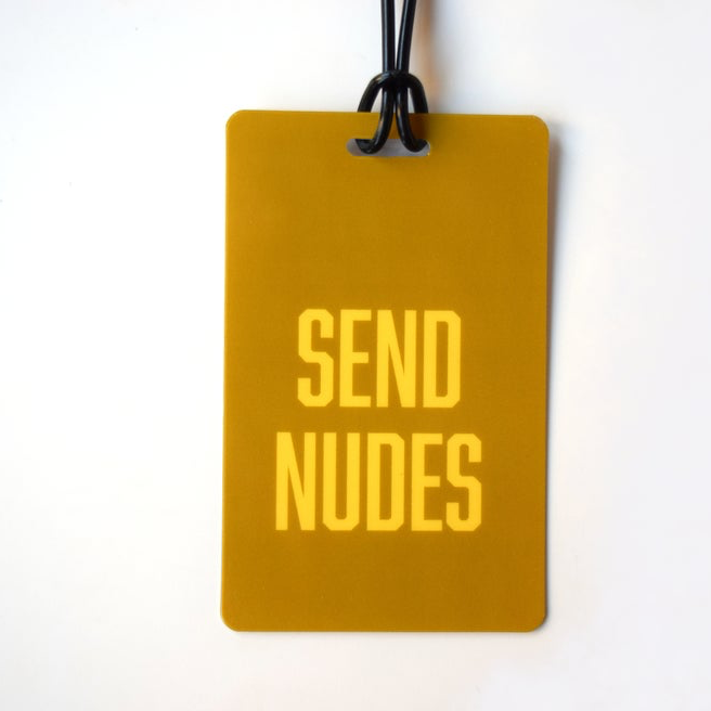 Send Nudes Luggage Tag