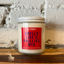 Load image into Gallery viewer, Smells Like A Phillies Win Candle
