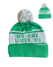 Load image into Gallery viewer, No One Likes Us, We Don&#39;t Care Beanie
