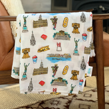 Load image into Gallery viewer, Philadelphia Baby Swaddle Blanket
