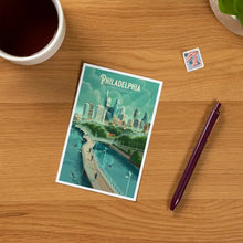 Load image into Gallery viewer, Philadelphia Skyline Postcard
