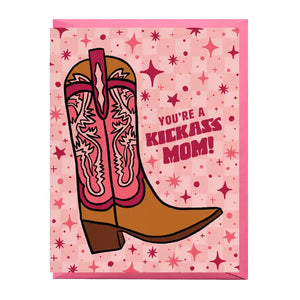 Kickass Mom Mother's Day Card