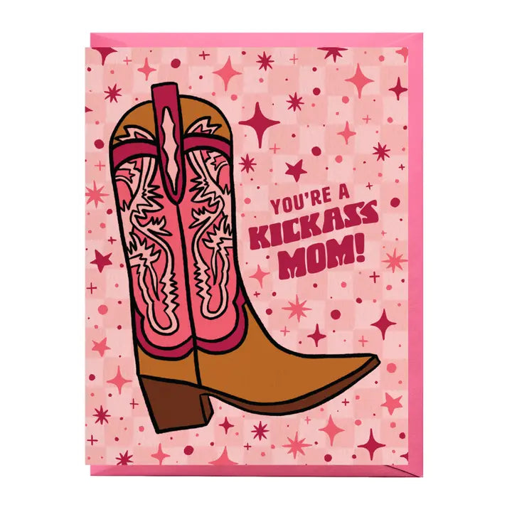 Kickass Mom Mother's Day Card
