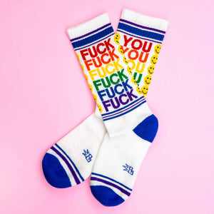 Smiley F*ck You Crew Socks