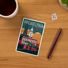 Load image into Gallery viewer, Philadelphia Brotherly Love Postcard
