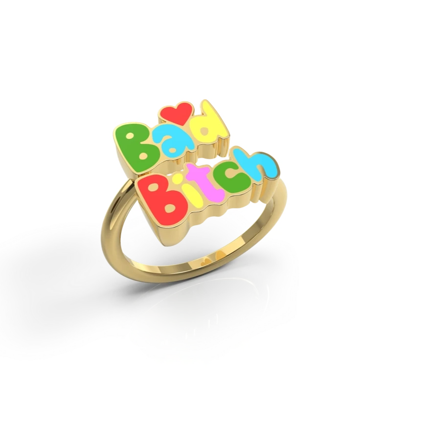 Bad Bitch Adjustable Ring