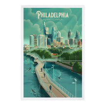 Load image into Gallery viewer, Philadelphia Skyline Postcard
