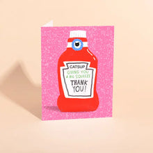 Load image into Gallery viewer, Catsup - Thank You Card
