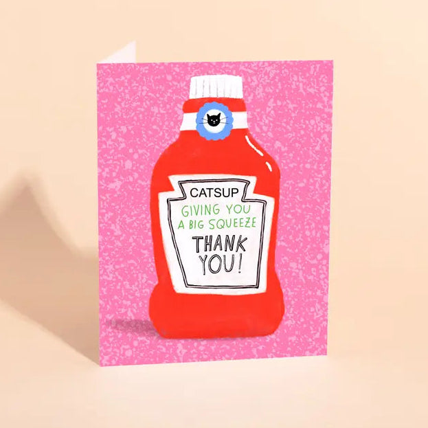 Catsup - Thank You Card