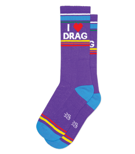 I <3 Drag Crew Socks