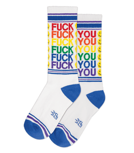 Smiley F*ck You Crew Socks