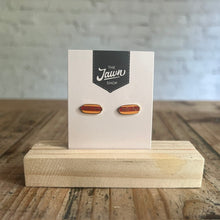 Load image into Gallery viewer, Enamel Dollar Dogs Earrings
