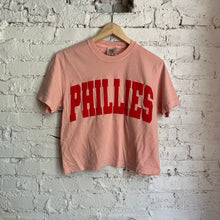 Load image into Gallery viewer, Short Sleeve Phillies Crop
