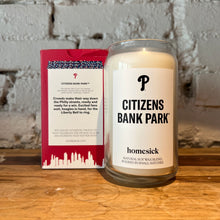 Load image into Gallery viewer, Homesick Candle - Citizens Bank Park
