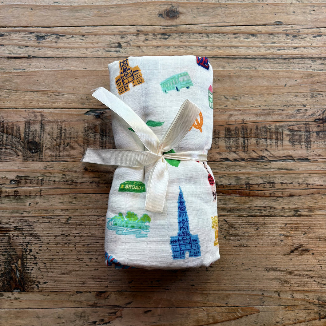 Philly Icon Baby Swaddle Blanket