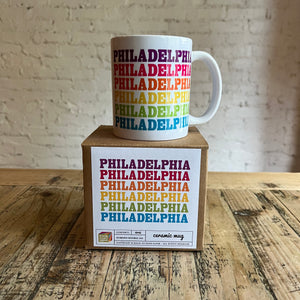 Rainbow Philadelphia Mug