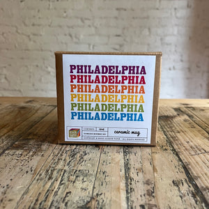 Rainbow Philadelphia Mug