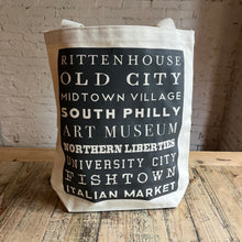 Load image into Gallery viewer, Philly Neighborhood Totes
