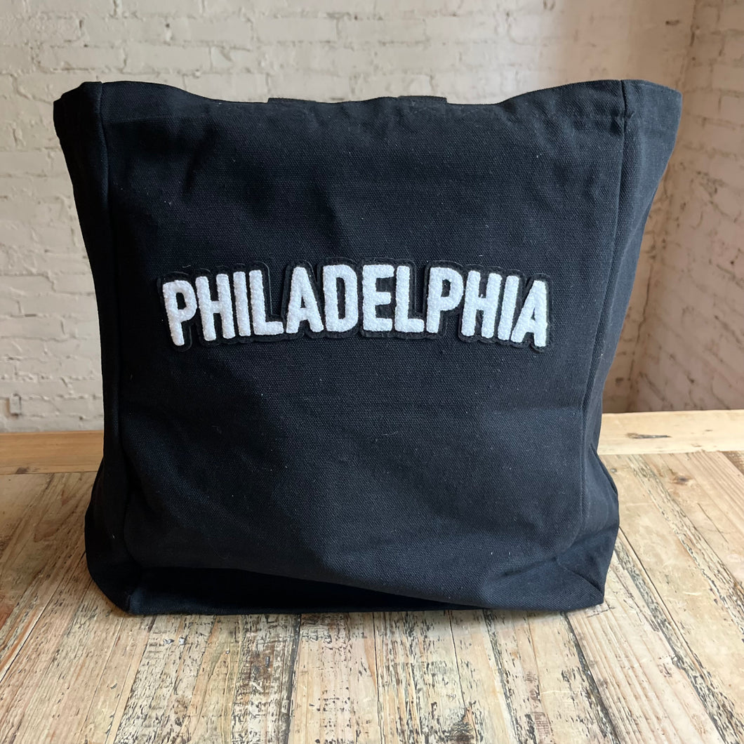 Black Philadelphia Tote