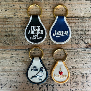 Embroidered Keychains - Philly Locals