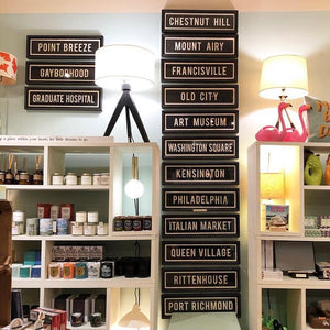 Custom Framed Neighborhood Sign