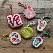 Load image into Gallery viewer, Embroidered Philly Icons Ornaments
