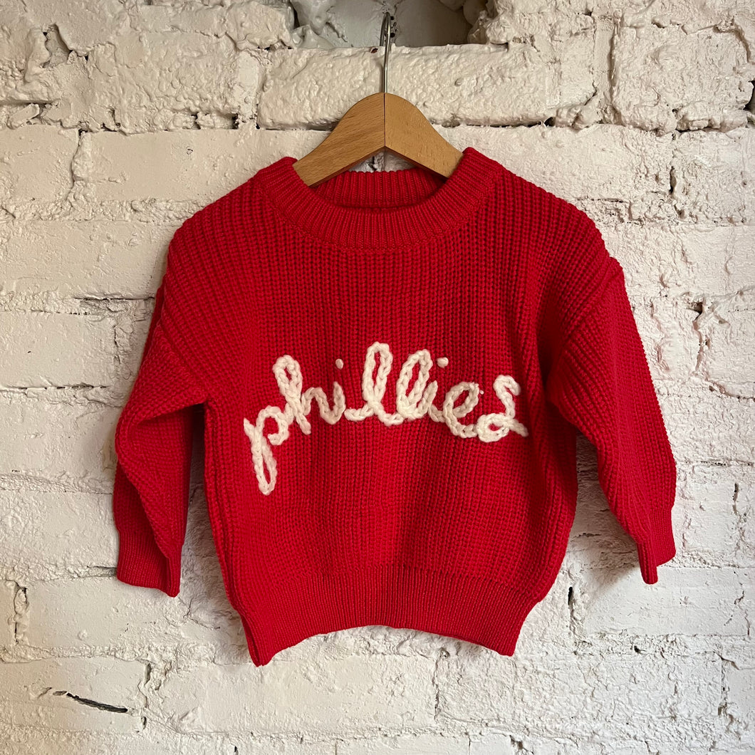 Kids Phillies Sweater