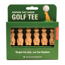Load image into Gallery viewer, Gopher the Caddy Golf Tee
