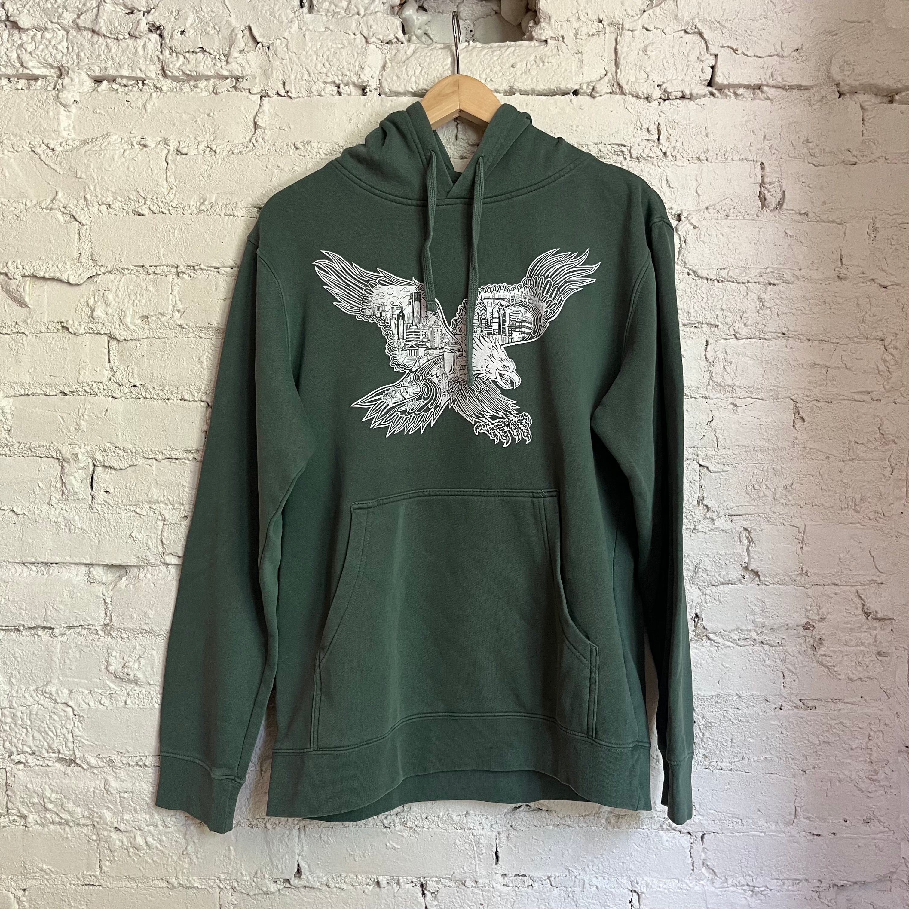 Paul Carpenter Eagle Skyline Hoodie – Open House Philly
