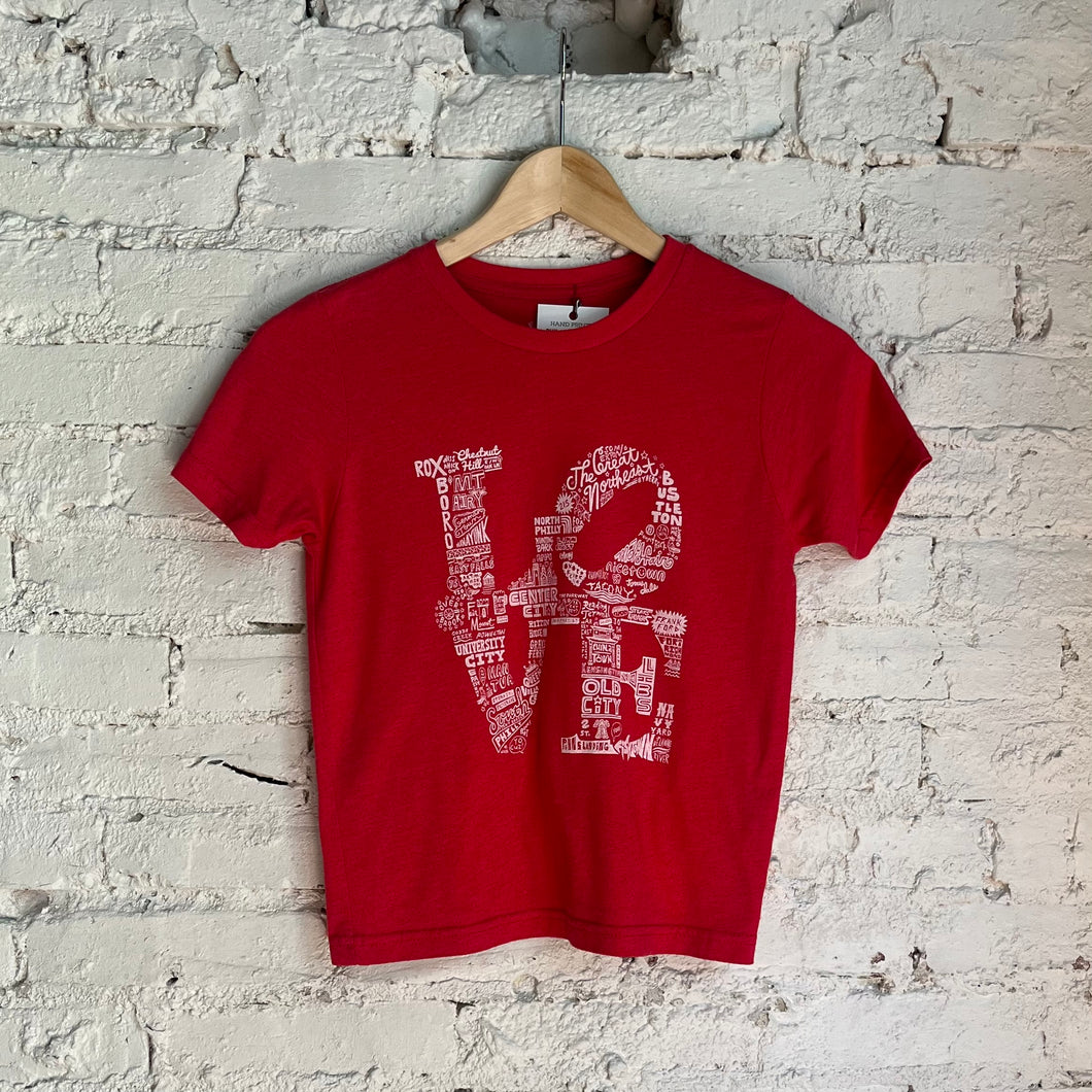 Paul Carpenter Youth Philadelphia Love T-Shirt