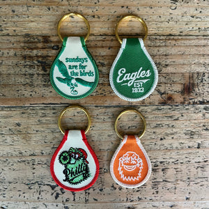Embroidered Keychains - Philly Sports