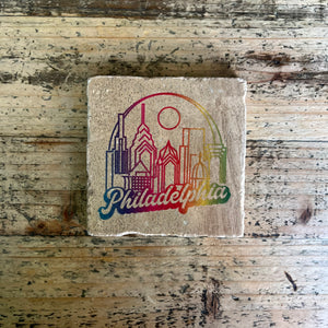 Marble Philly Coasters - Philadelphia Collection