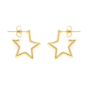 Super Star Hoop Earrings