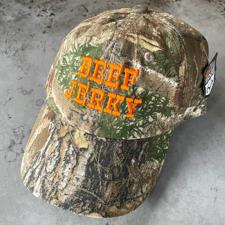 Camo Beef Jerky Baseball Cap