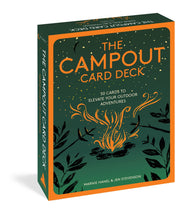 Load image into Gallery viewer, The Campout Card Deck: 50 Cards to Elevate Your Outdoor Adventures
