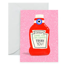 Load image into Gallery viewer, Catsup - Thank You Card
