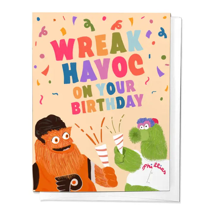 Wreak Havoc On Your Birthday Card