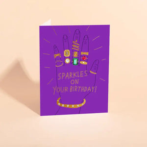 Ring Bling - Birthday Card