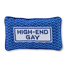 Load image into Gallery viewer, High-End Gays Needlepoint Pillow
