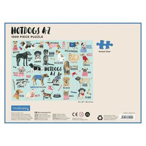 Hot Dogs A-Z 1000-piece Puzzle