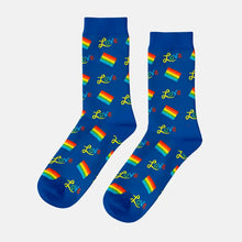 Load image into Gallery viewer, Rainbow Love Socks
